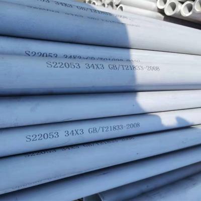 Cina Grado di finitura S31803 S32205 S32750 S32550 del tubo senza saldatura marinato duplex di acciaio inossidabile in vendita