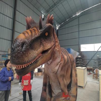 China Jurassic Dino Theme Park Dinosaur Supplier Animatronic Dinosaur Evil Raptor For Party Hire Props for sale