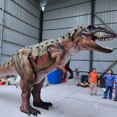 China Mechanical Very Big Walking Professional Robotic Realistic Dinosaur Costume for sale