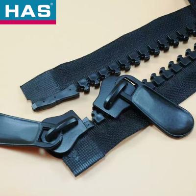 China Plastic Slider and Puller Included Enhance Your Products with Plastic Zippers for sale