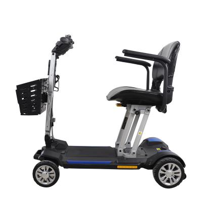 Китай Electric Motor Folding Mobility Scooter With 24V 15AH Lithium Battery продается