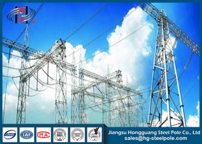 China Hot - Dip Galvanized Safe Substation Steel Structures For 110KV Transformer Station for sale