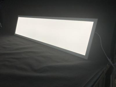 China 26 Watt Ceiling LED Panel Light 3600lm Inlay Mounting 30 X 120cm For Office for sale