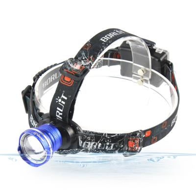 China Powerful Zoomable Camping Led Head Lamp Torch Hunting Fishing Zoomable Head Head Lamp Light Camping For Hiking for sale