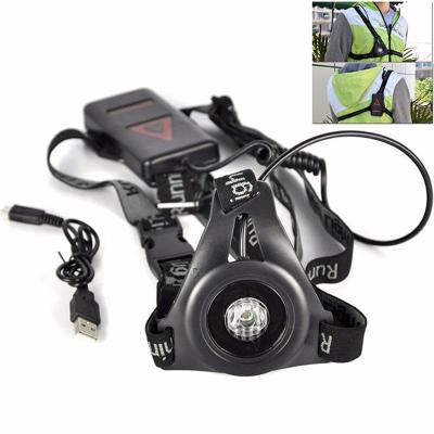 China High-Low-Strobe Outdoor Sport Waterproof Running Lights Cycling Lamp Warning Security Trunk USB Night LED Bike Walking Accessories for sale