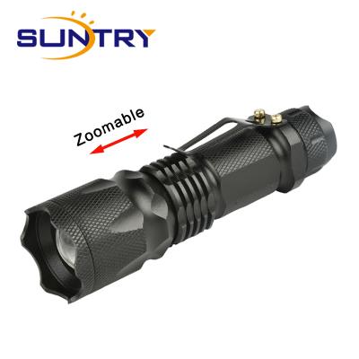 China Zoomable Led Flashlight Light Tactical Instructions Aluminum Alloy Tactical Levels and Strategic Operational Tactical for sale