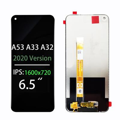 China 6.5 inch LCD for OPPO A53 SD460 A33 CPH2127 A32 PDWM00 2020 REALME C17 LCD Display + Touch Screen Assembly A3S A1K A5s A92 A37 A31 A79 for sale