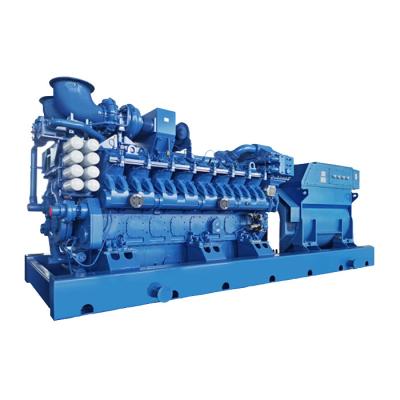 중국 1500kW 천연가스 생성기 Yuchai YC16VCN 대형 천연가스 생성기 판매용