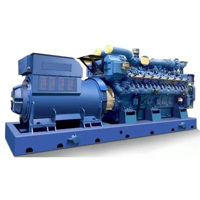 China 1500 kW Yuchai Biogasanlage Erdgas Industrie-Genset-Einheit zu verkaufen
