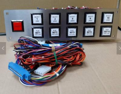 China Metal Button Panel Metal With Pin 20 Pin Deluxe 72 wms 550 Life Harness for sale