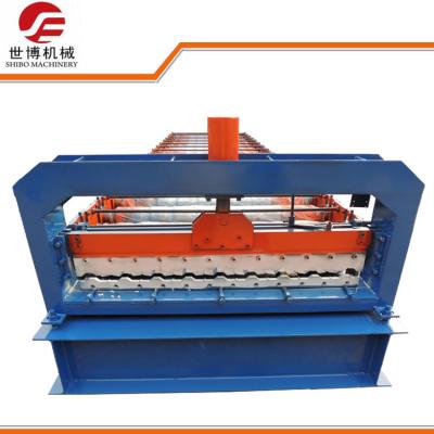 Cina Metallo rivestito della lamiera di acciaio di colore blu che forma attrezzatura per coprire produzione in vendita