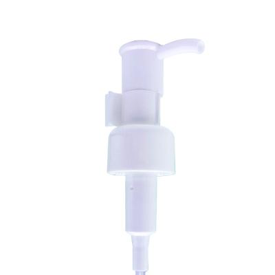 China 24/410 hot sale non refillable clip lock plastic lotion pumps for personal skincare packaging, cosmetics packaging for sale