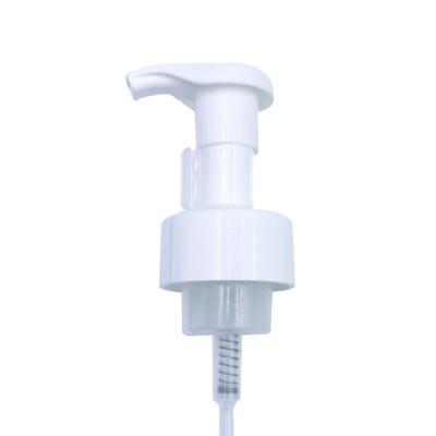 China 43/410 Transparent Pump Eco-friendly Wholesale Non-refillable Color Foam Plastic Foam Pump For Personal Skin Care for sale