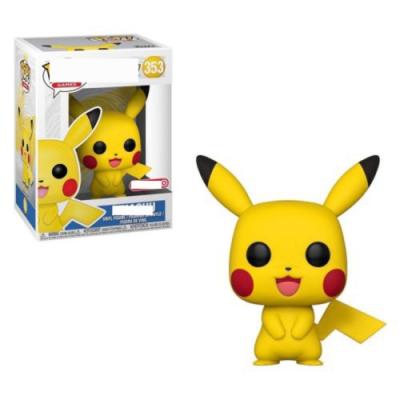 China Toy The Lastest Japanese Push-Mon Pika-Chu Cartoon Doll PVC Anime Figures POP 353# Action Numbers Model Toy for sale