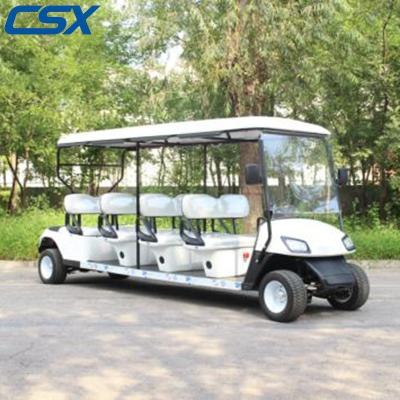 China Professional High Speed 4 Wheel Offroad Golf Cart For 7-8 Person 205/50-10 Vacuum Radial Tire for sale