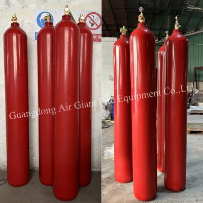 China GUANGZHOU Factory Of Inert Gas Argon IG55 IG100 IG541 Fire Extinguishing System Cylinder for sale