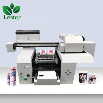China LSTA3-333 Cylinder Head CMYKW Automatic Cup Inkjet High Speed Cylinder 2 Cylinder Bottle Printer UV Printer for sale