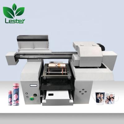 China High Speed UV Printer Cylinder Bottle LSTA3-334 2 Print Heads Inkjet Cylinder Mug Bottle Machine for sale