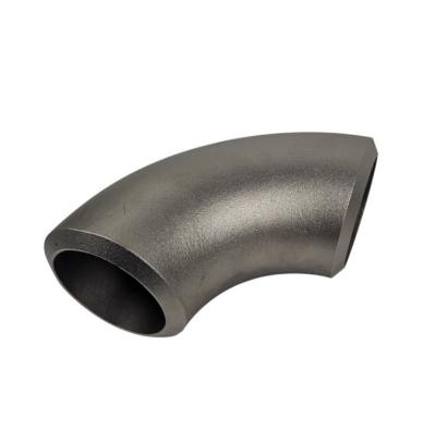 Chine garnitures de tuyau sans couture sanitaires soudées bout à bout de coude de rayon de montage de tuyau de courbure de 90 degrés ss304 316L longues à vendre