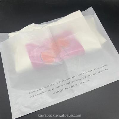 China Recycled Materials Custom glassine waxed paper bag for clothing for sale