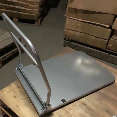 China Foldable Handle Type Trolley Platform for Safe and Stable Material Handling for sale