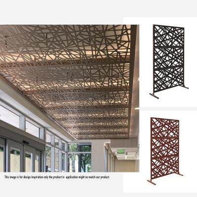 Chine Sécurisation du balcon écran de séparation de chambre en aluminium multifonctionnel à vendre