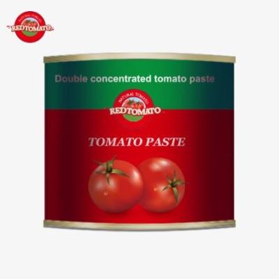Chine 210g de pâte de tomate en conserve répond aux normes mondialement reconnues en matière de sécurité alimentaire, y compris FDA ISO HACCP et BRC à vendre