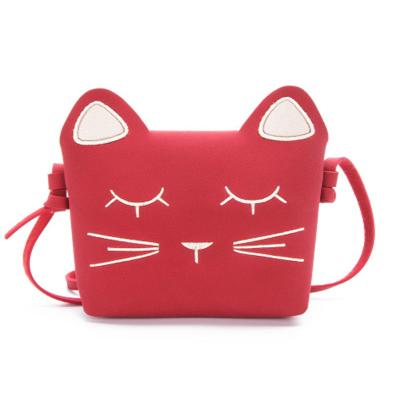 China New Design Party Cute Animal Printing Kitty Single Shoulder Travel Kids Bags Waterproof Trends For Girls for sale