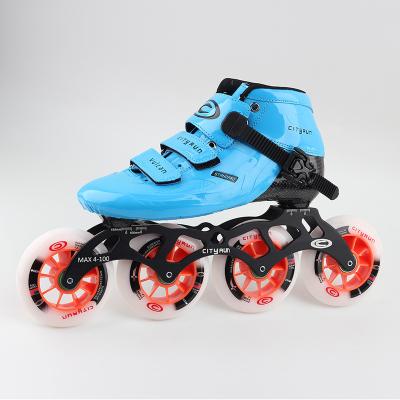 China ETHAN Kid's Profession Speed Online Skates Carbon Fiber Roller Skate Wheel Shoes 110mm 100mm 90mm for sale