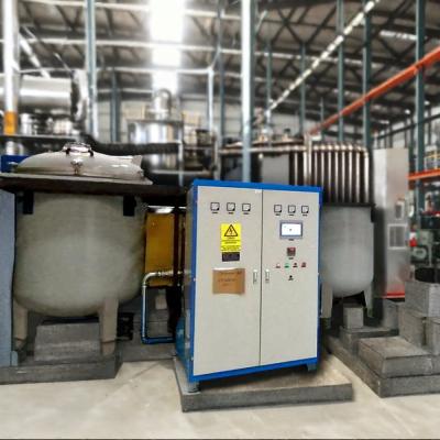 China One power supply cabinet with two 3000 degree vertical Vacuum Negative Electrode Materials Graphitization Furnace for sale