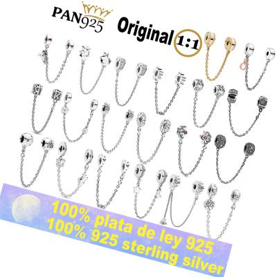 China High Quality Aql02 Stainless Steel DIY Bracelet Safety Chain 2021 925 Sterling Silver Jewelry Accessory Fit Pandoraer, Free Shipping at Wholesal for sale