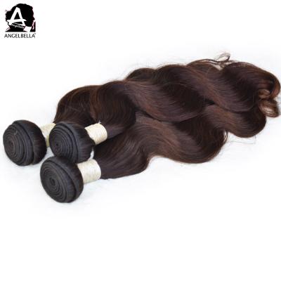 China Body Wave Angelbella Wholesale Virgin Brazilian Hair Bundles 10 - 34 Inch Brazilian Natural Mink Body Wave Hair Brown for sale