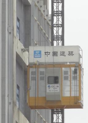 Cina Velocità di sollevamento 0-46 M/Min dell'ascensore della gru/cremagliera del cantiere di SC200BZ in vendita