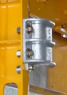 China Las piezas del alzamiento de la construcción del gancho de la seguridad para previenen el dispositivo/la jaula de la impulsión que caen en venta
