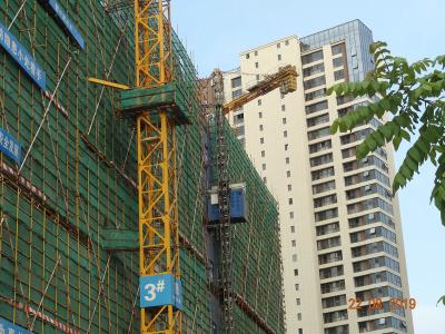 China Segurança da construção 2 de construção toneladas de grua de levantamento do material à venda