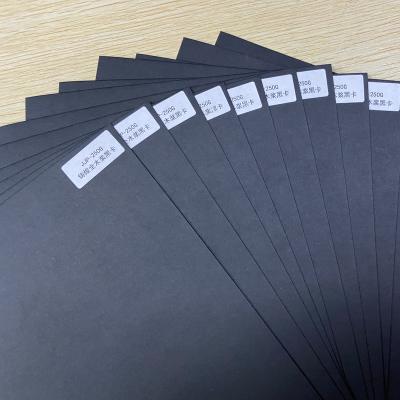 China Hang Tag Black Paper 180gsm-400gsm For Printing for sale