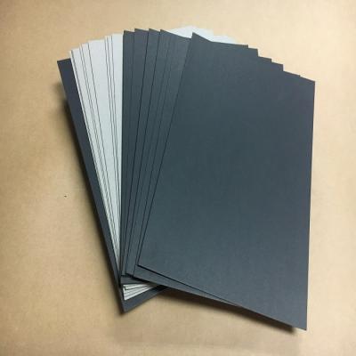China Anti-curvature thick laminated paperboard coated duplex board with gray back for sale