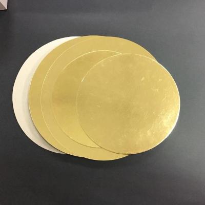 China Moisture-proof feature anti-bend and uncoated gold round liner paperboard for sale