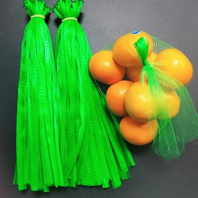 China Hot Selling Eco-friendly PP Material Mesh Net Bag For Fruit 35-70cm Length Potato And Vegetables Onion for sale