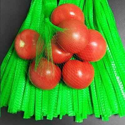 China Eco-friendly Made In China Plastic Tomatoes Garlic Potatoes Garlic Potatoes Mesh Net Rolls Bag For Cheap Eco-friendly Vegetables for sale
