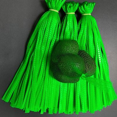 China Best Buying Eco-friendly Quality PP Plastic Material Twine Mesh Net Bag For Fruit Vegetables Green Potato for sale