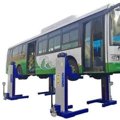 China Bus company garage/repair center 20T 30T 45T capacity auto lift and mobile auto lift with column lifts workshop equipment for sale for sale