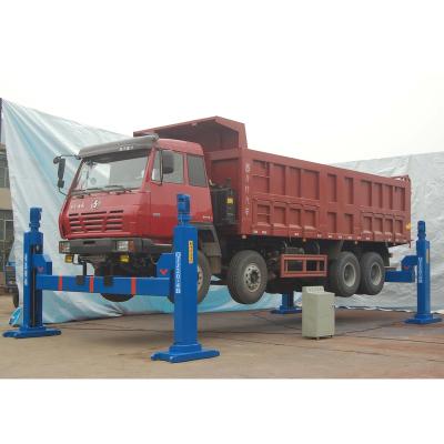 China Heavy Duty Maintenance Aofu 4 Post Truck Lift Vehicle Best Selling Lifting Equipment for sale