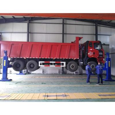China QJJ30-4B 30 Ton Heavy Duty Auto Lifting Equipment 4 Post Car Lift 30000kgs for sale