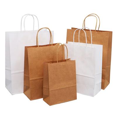 China 2020 Customized China kraft paper shopping kraft bag sales recyclable from china supplier online shopping for sale