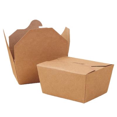 China Recyclable Eco-friendly Materials Commonly Used On Take-out Food Packaging White Recycle Custom Box for sale