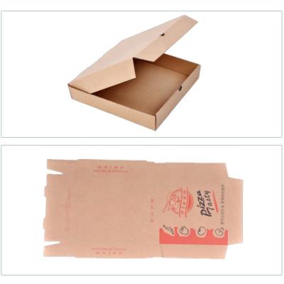 China 2020 China Senyu Custom Foldable Pizza Packaging Paper Food Takeout Box Recyclable for sale