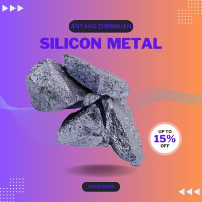 Cina 98%-99% Purezza Metallo Silicio 10mm-70mm Granularità in vendita