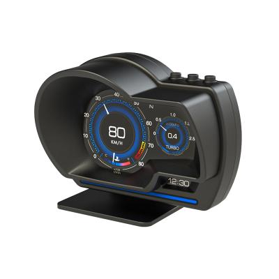 China 9 Kinds Dual Mode Display OBD2 GPS Interface High Quality Navigation Over Head Up Speed Alarm HUD Display For Car for sale