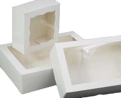 China Top Quality Best Price Hard Clear Lunch Packaging Cake Box With Handle for sale